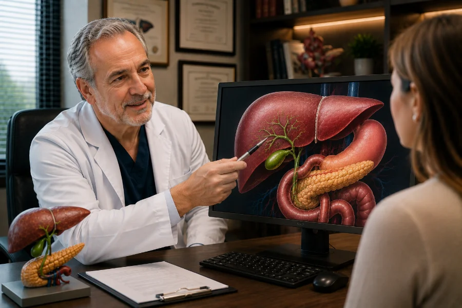 Cirugía hepatobiliar: ¿qué órganos tratamos?